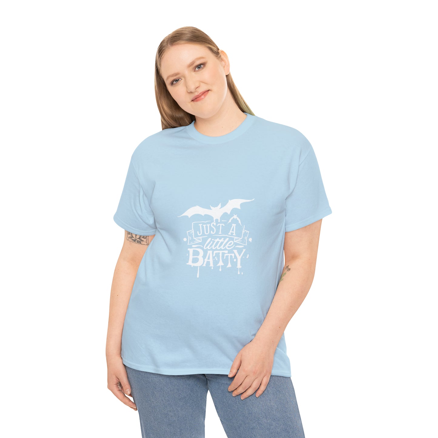 Just a Little Batty Heavy Cotton Tee