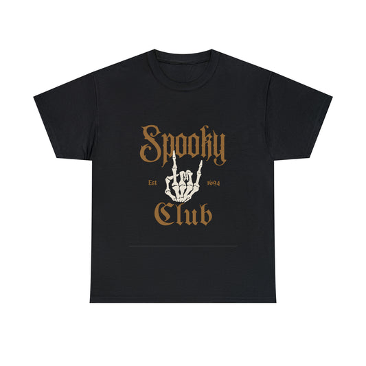 Spooky Club Heavy Cotton Tee