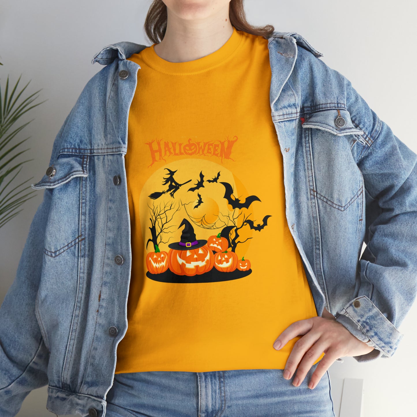 Halloween Pumpkin's Heavy Cotton Tee