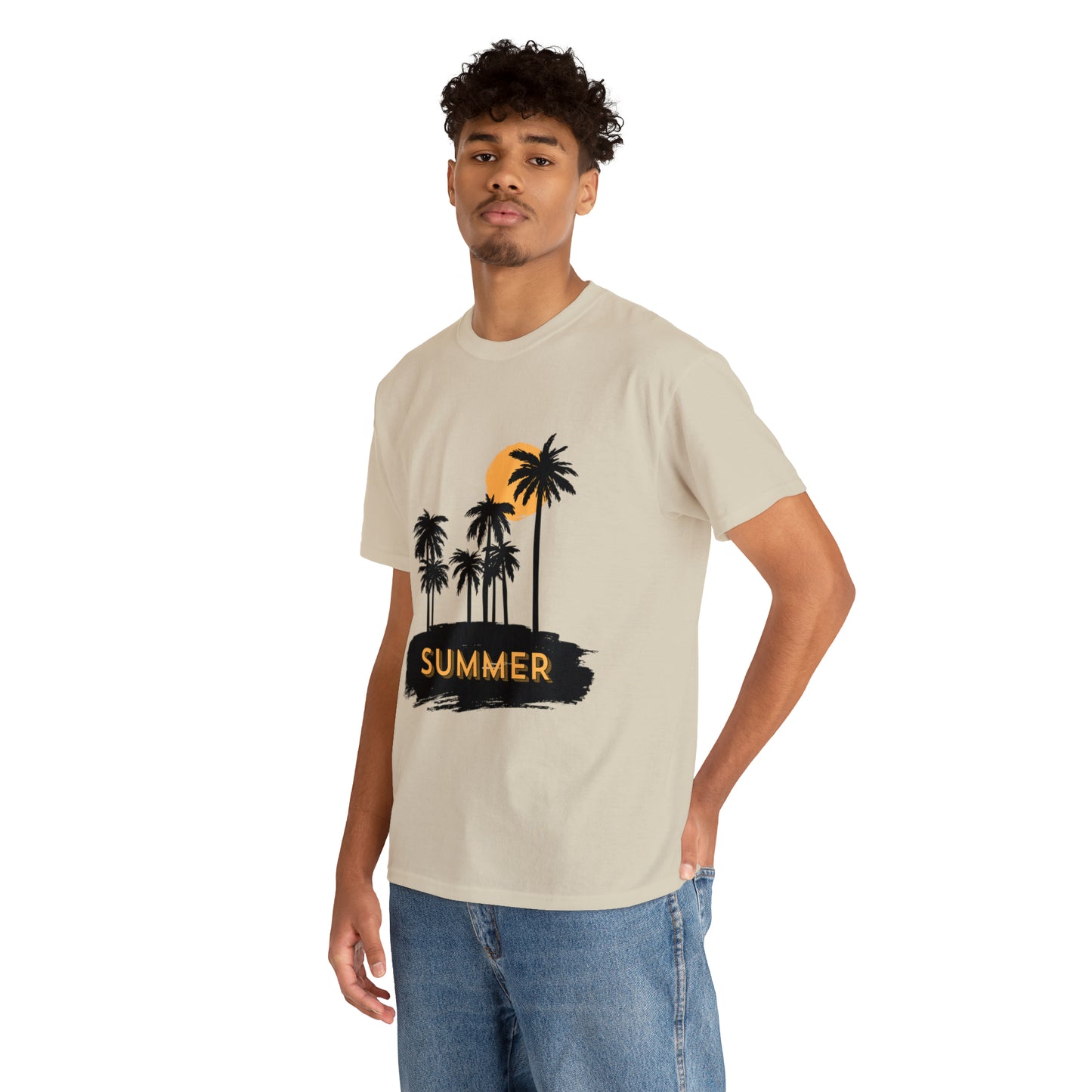 Summer Vibes Heavy Cotton Tee