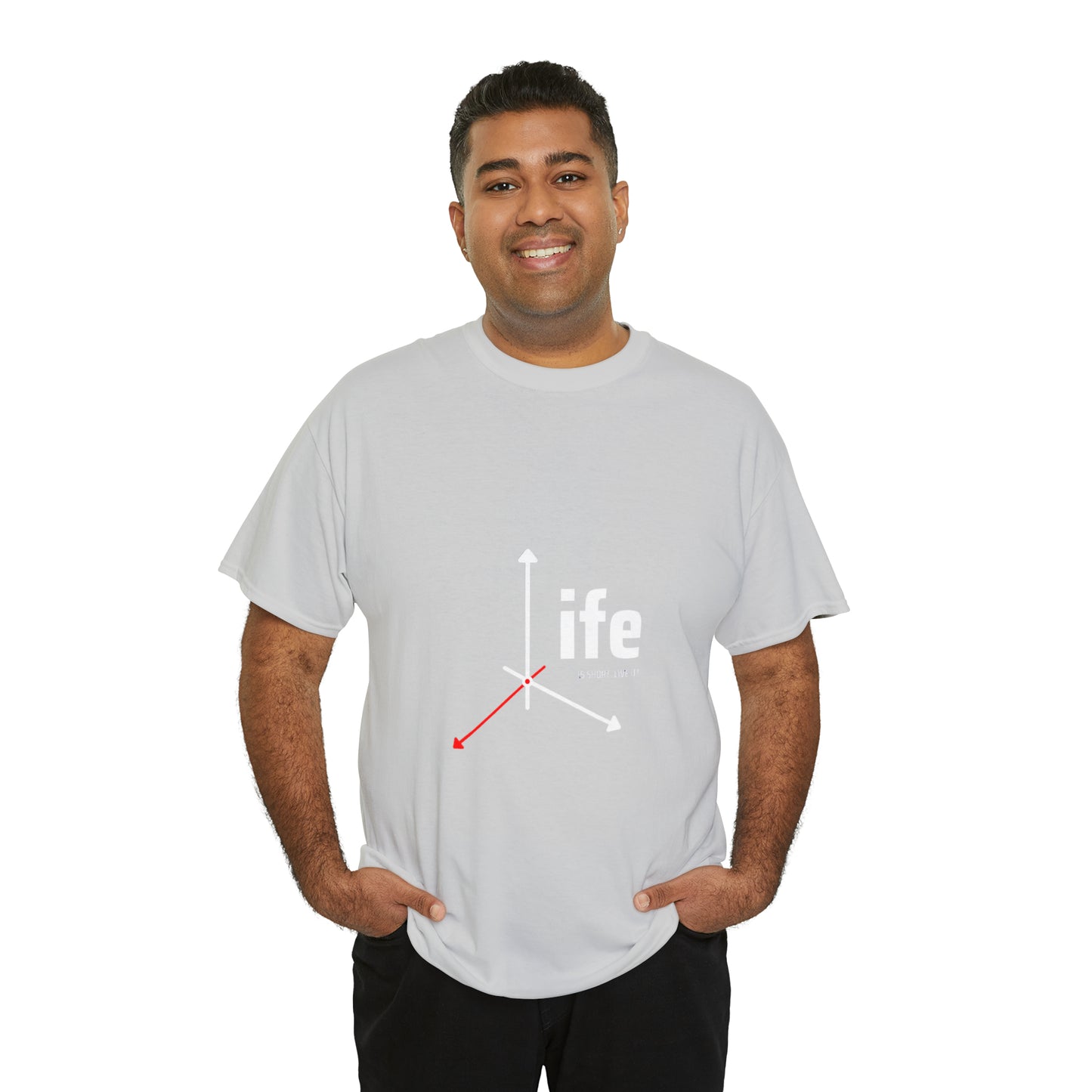 Life is Short Heavy Cotton Tee