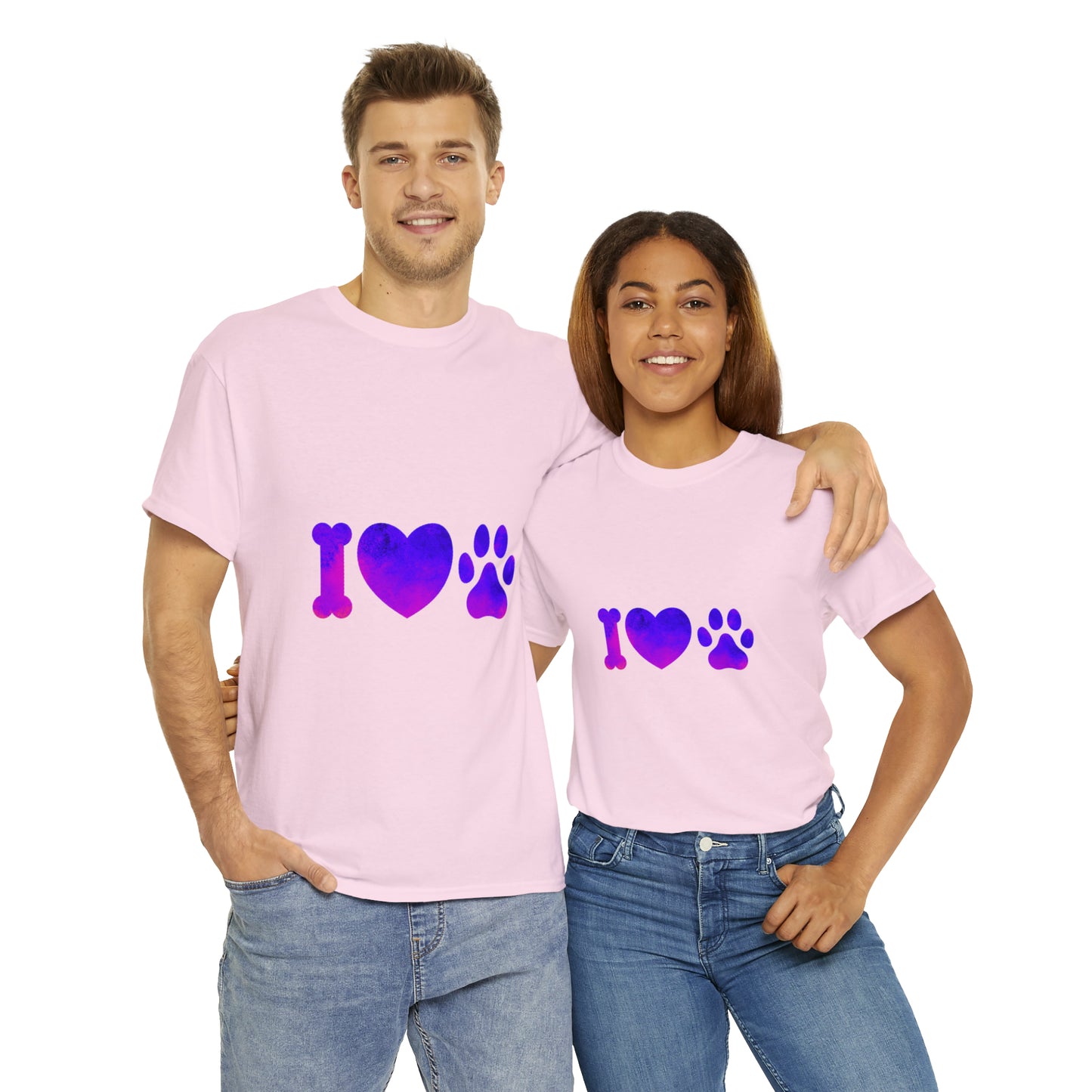 I Love Animals Heavy Cotton Tee