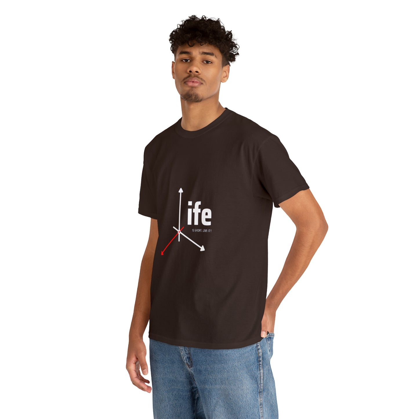 Life is Short Heavy Cotton Tee