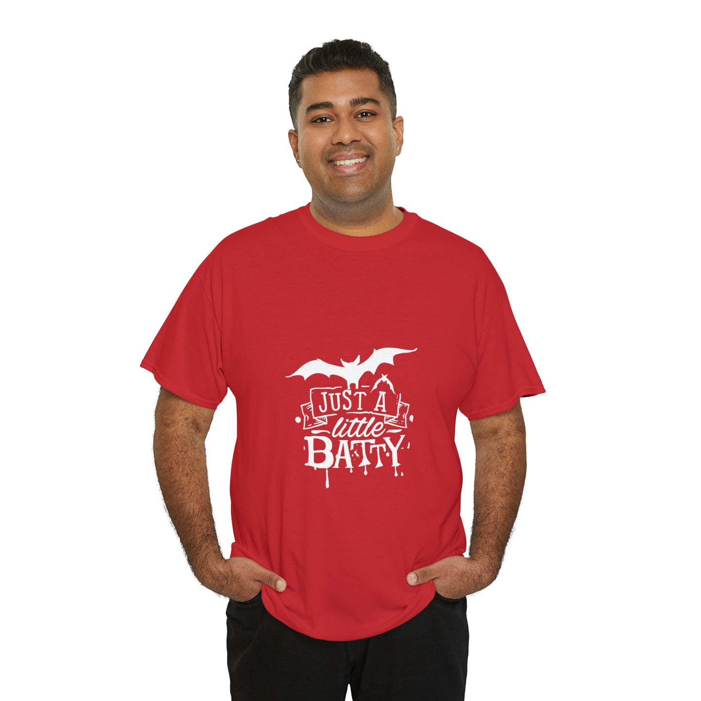 Just a Little Batty Heavy Cotton Tee