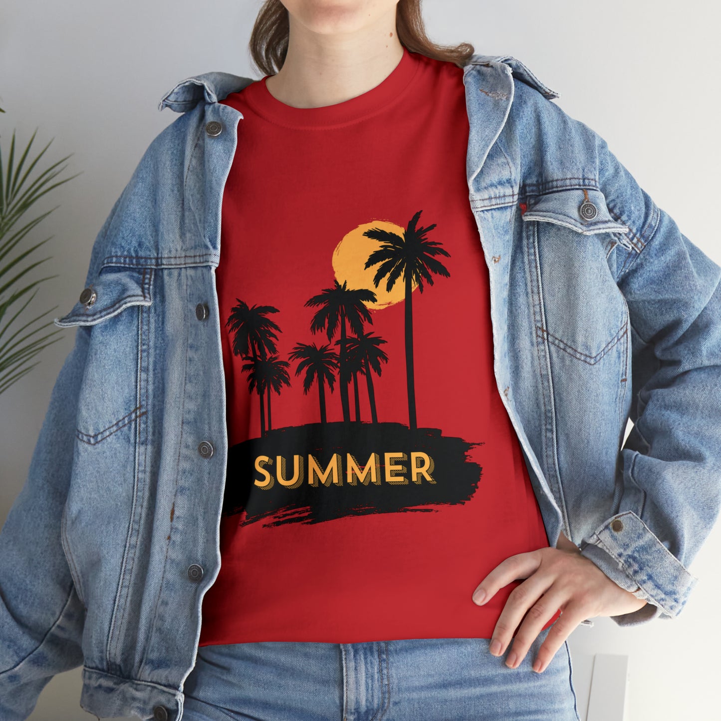 Summer Vibes Heavy Cotton Tee