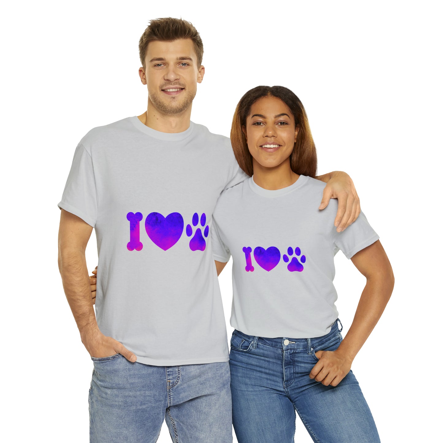 I Love Animals Heavy Cotton Tee