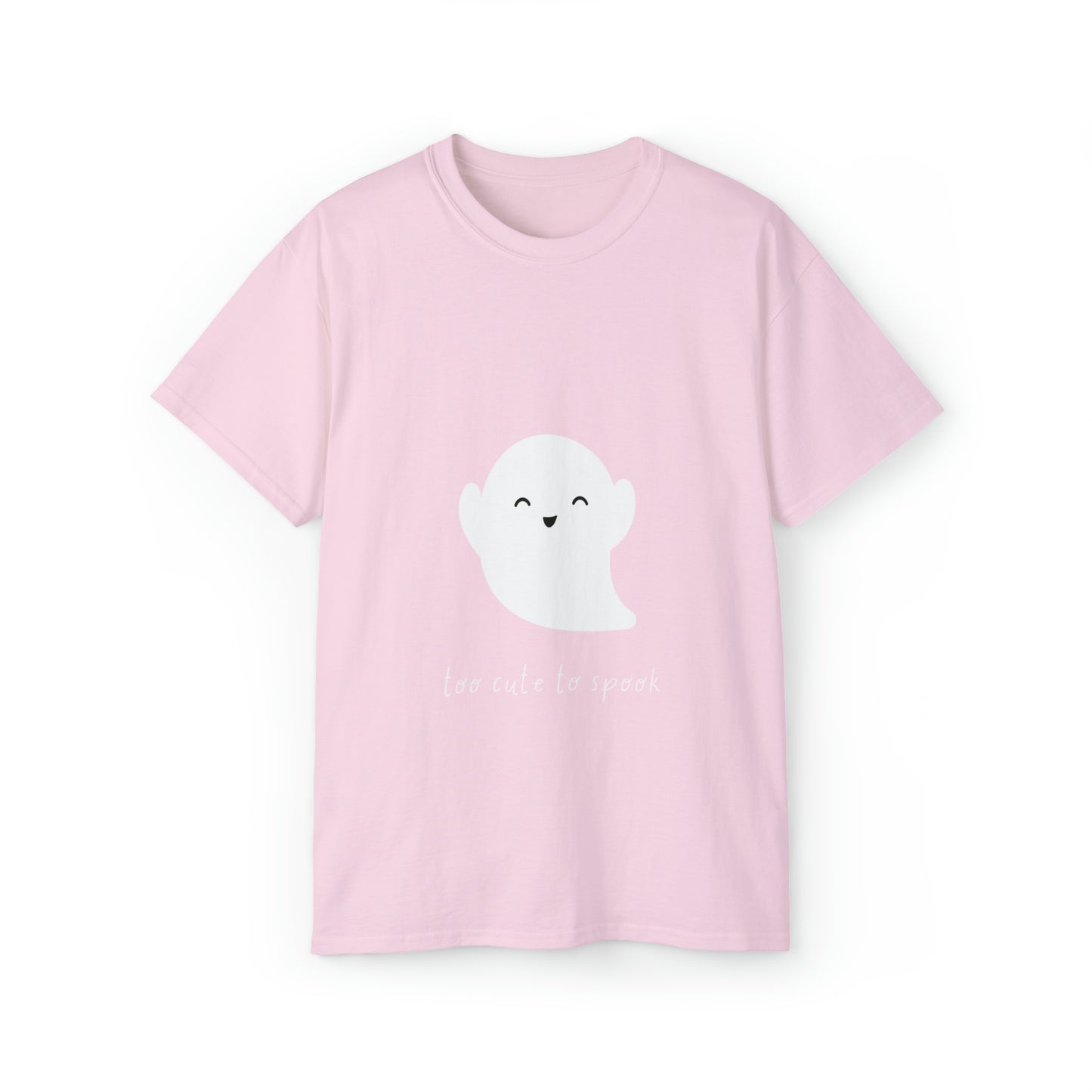 Halloween Too Cute Ghost Ultra Cotton Tee