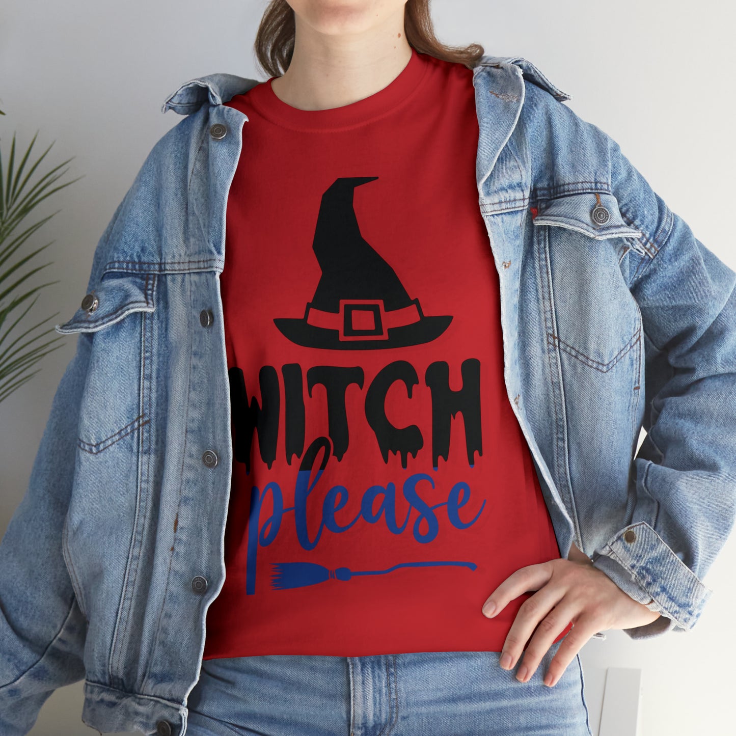 Witch Please Heavy Cotton Tee