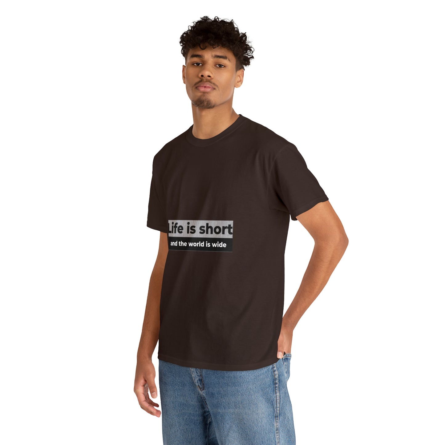 Life is Short Heavy Cotton Tee