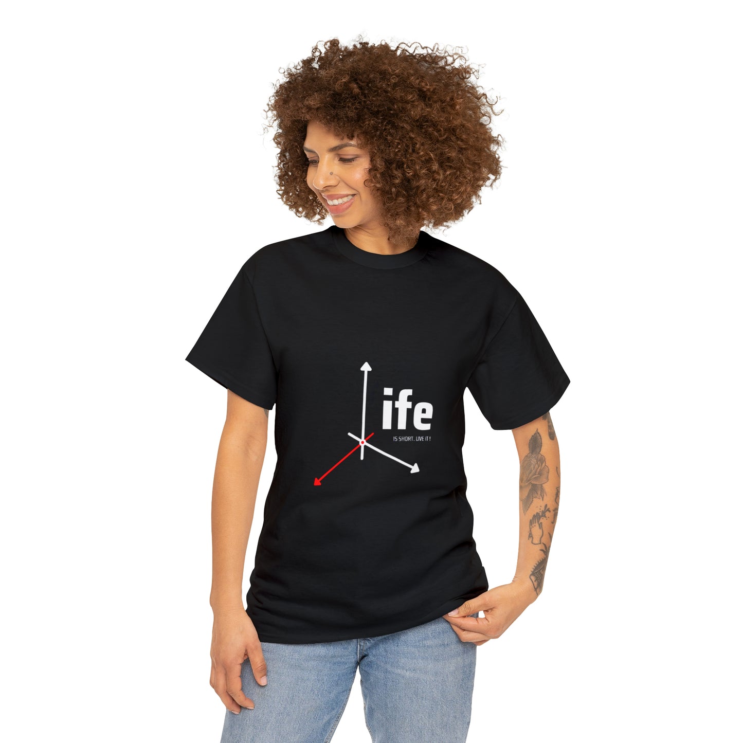 Life is Short Heavy Cotton Tee