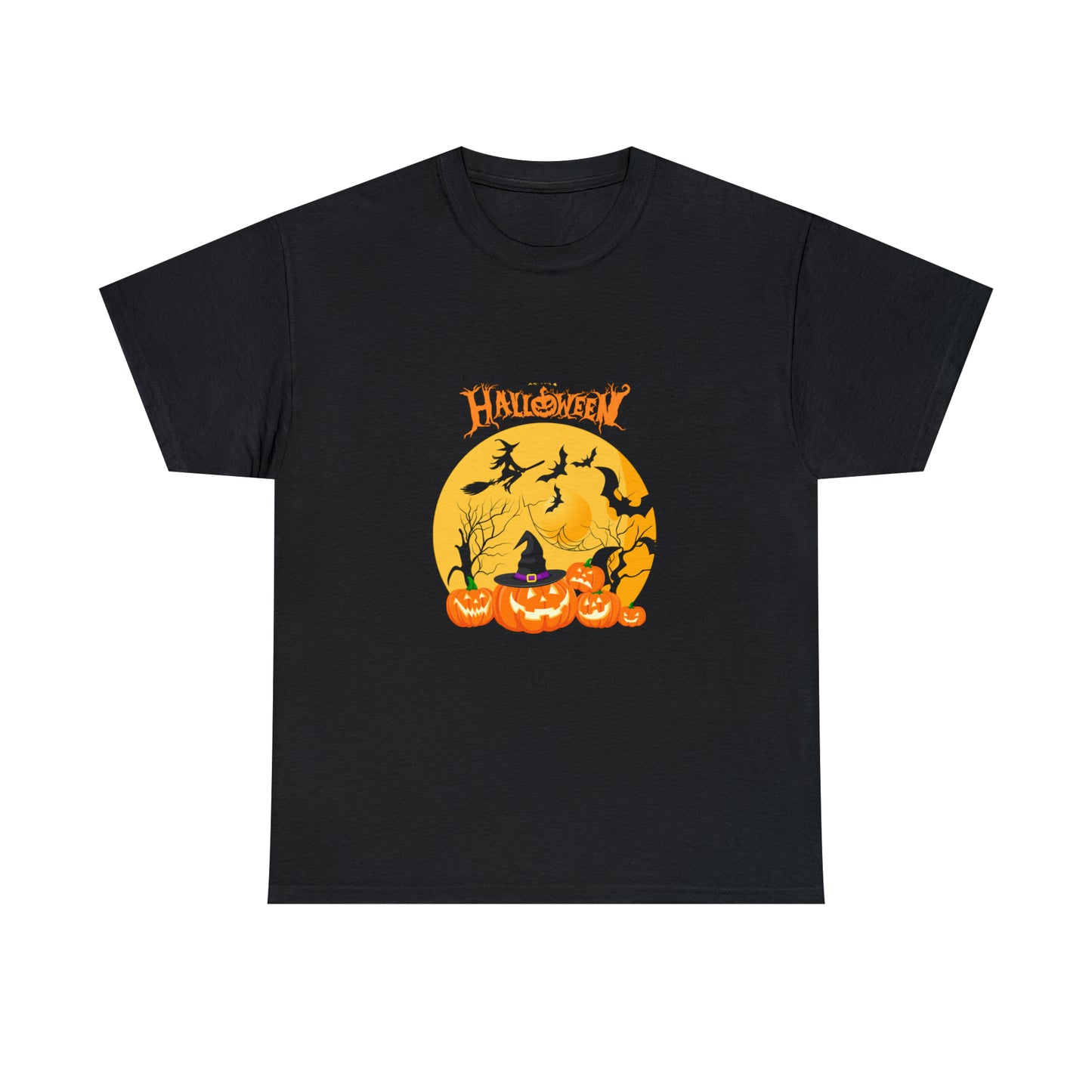 Halloween Pumpkin's Heavy Cotton Tee