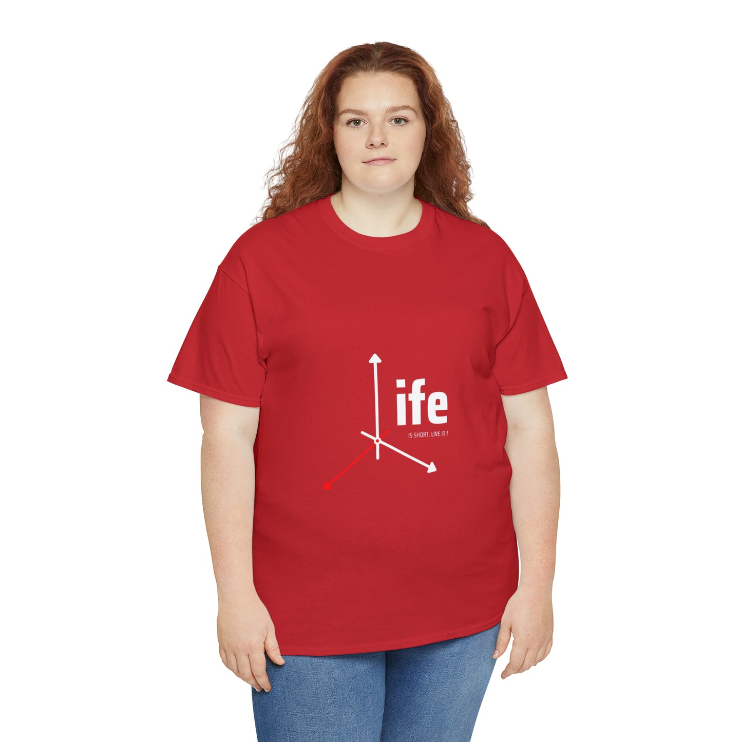 Life is Short Heavy Cotton Tee