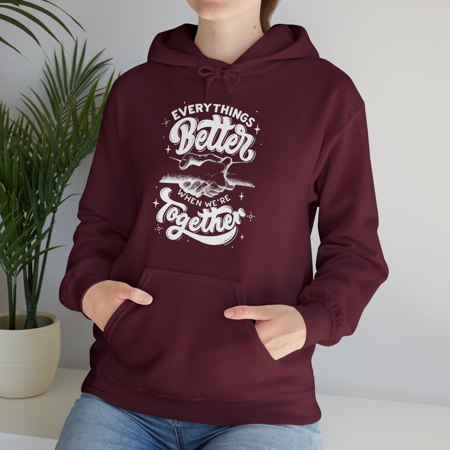 Everything Better Heavy Blend™ Hooded Sweatshirt