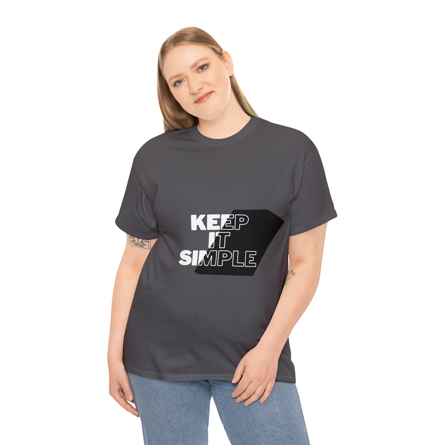 Keep It Simple Heavy Cotton Tee