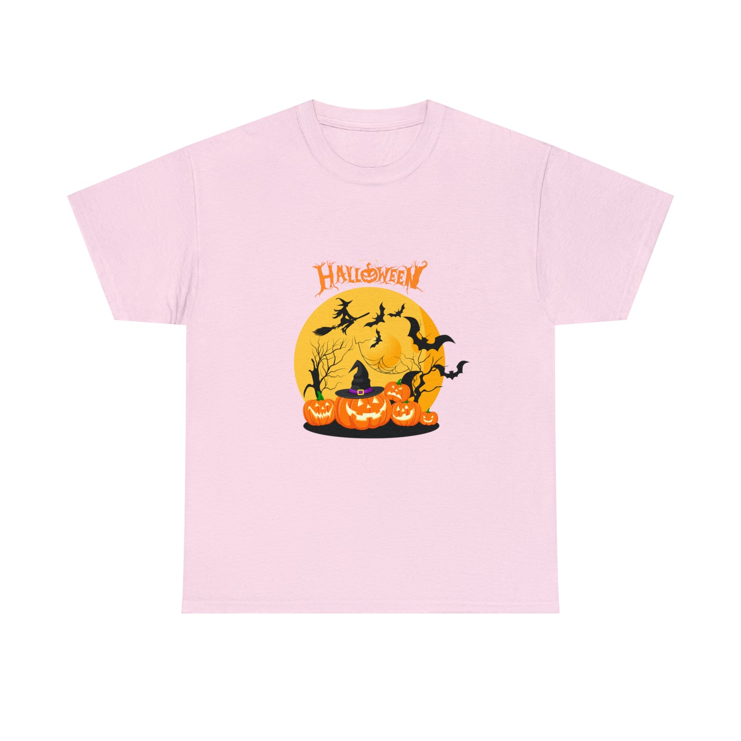 Halloween Pumpkin's Heavy Cotton Tee