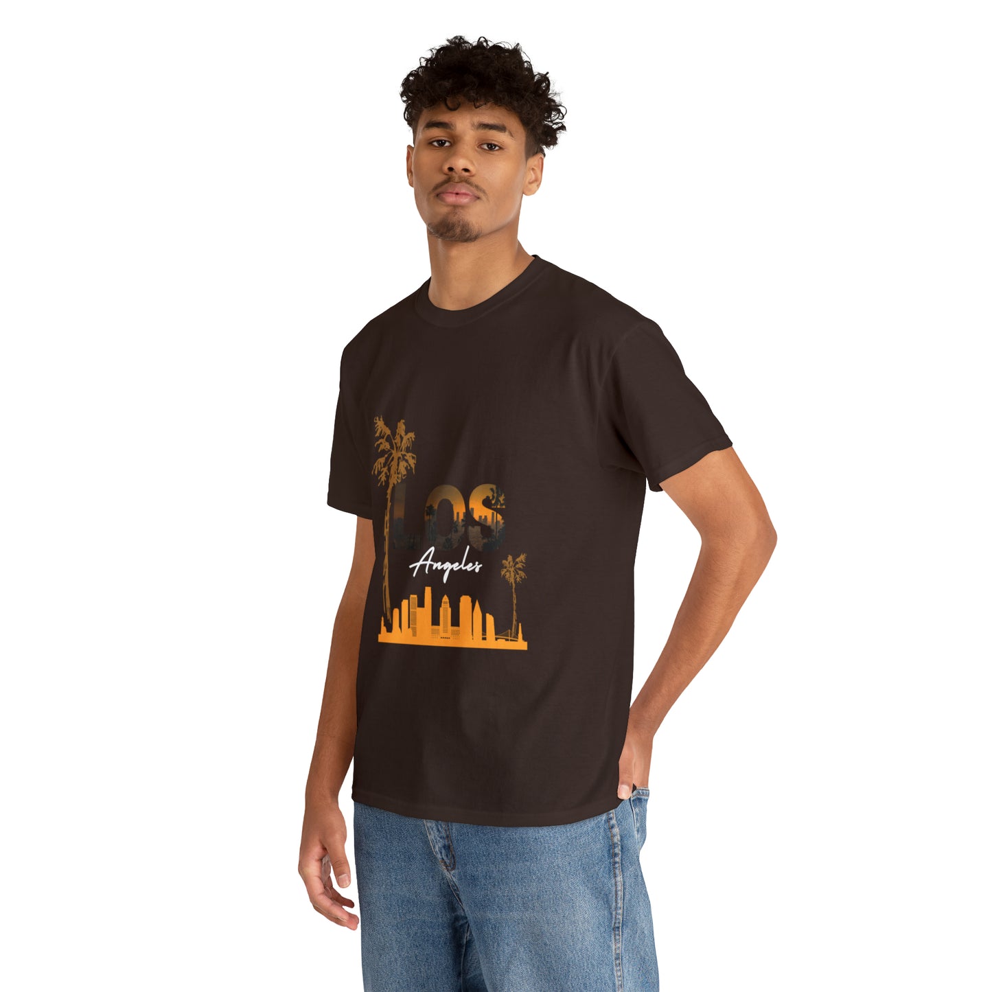 Los Angeles City Heavy Cotton Tee