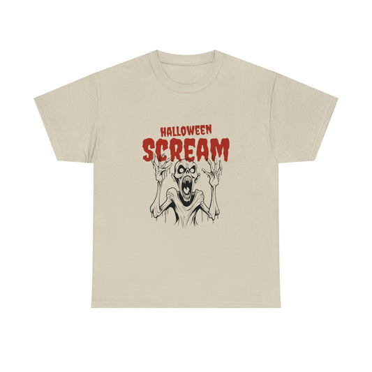 Halloween Scream Heavy Cotton Tee