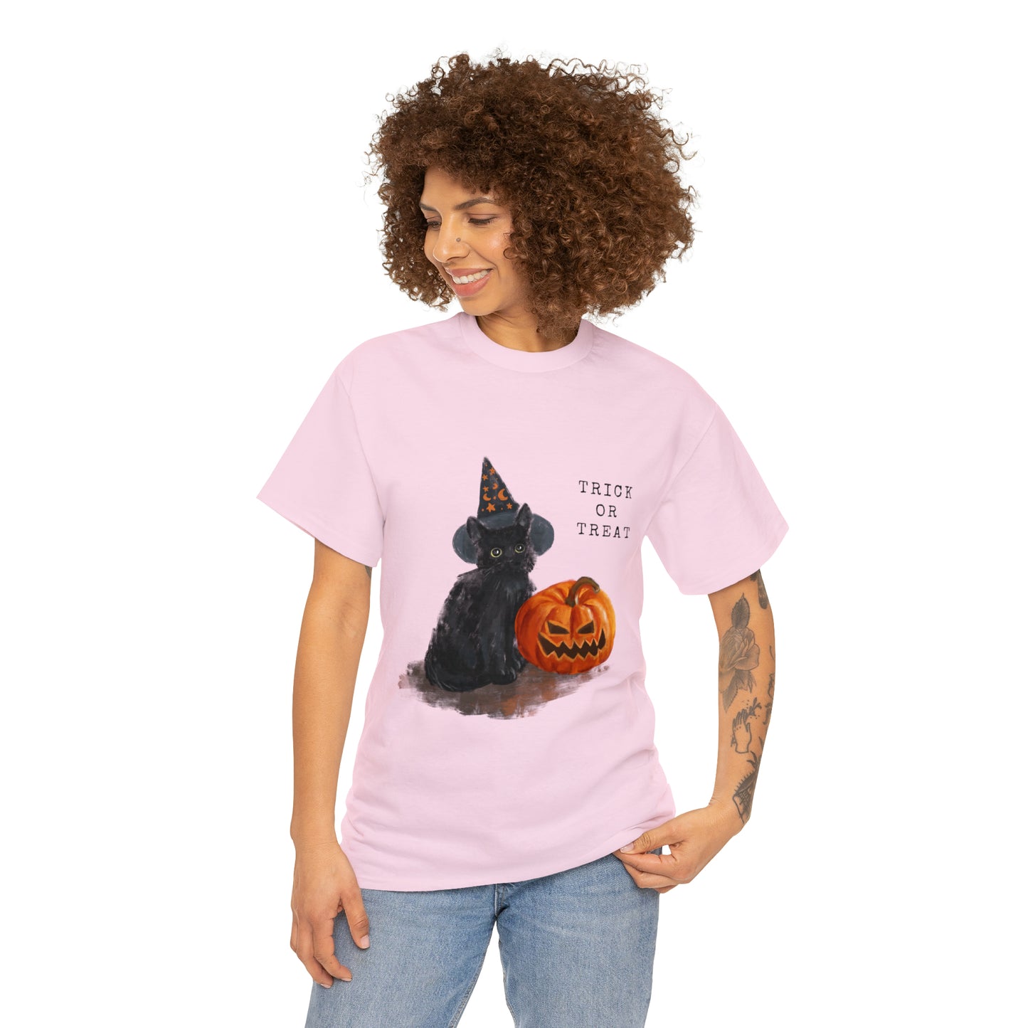 Boo Kitty Heavy Cotton Tee