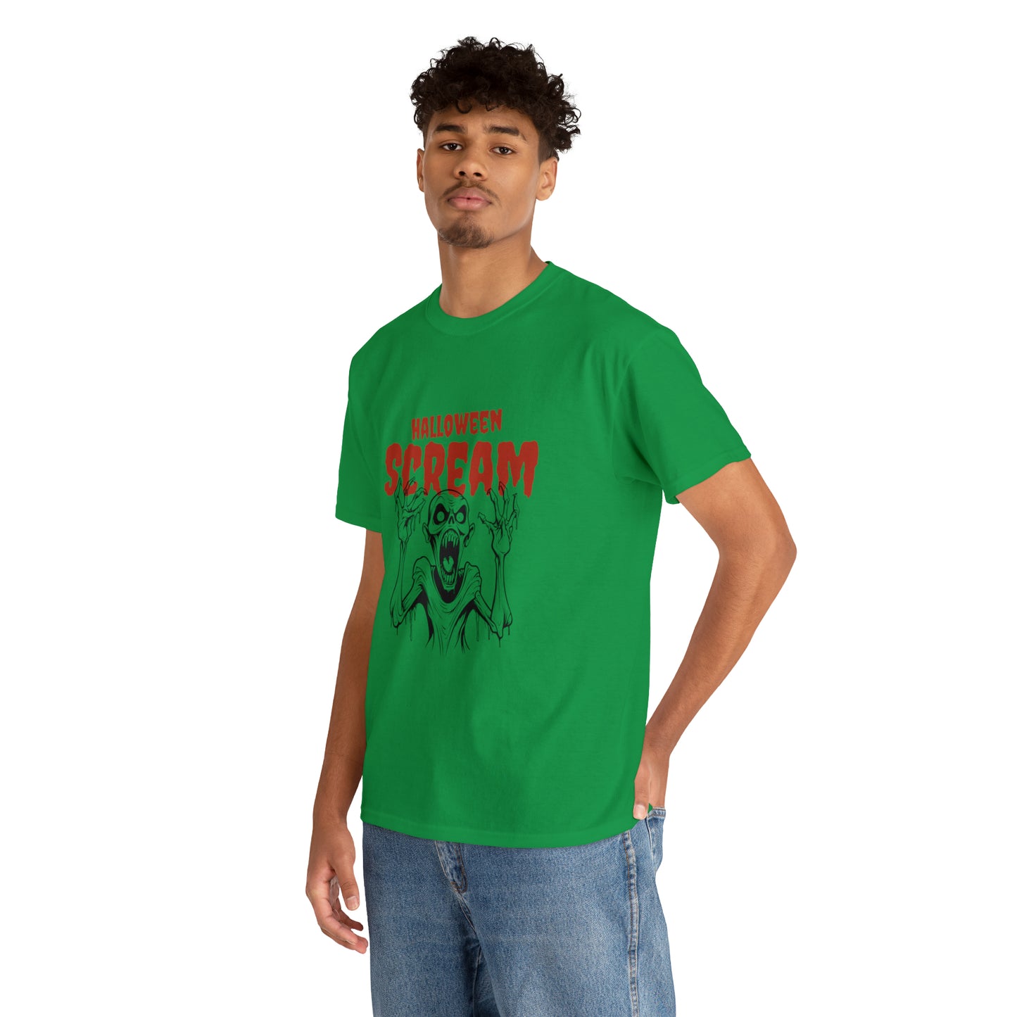 Halloween Scream Heavy Cotton Tee