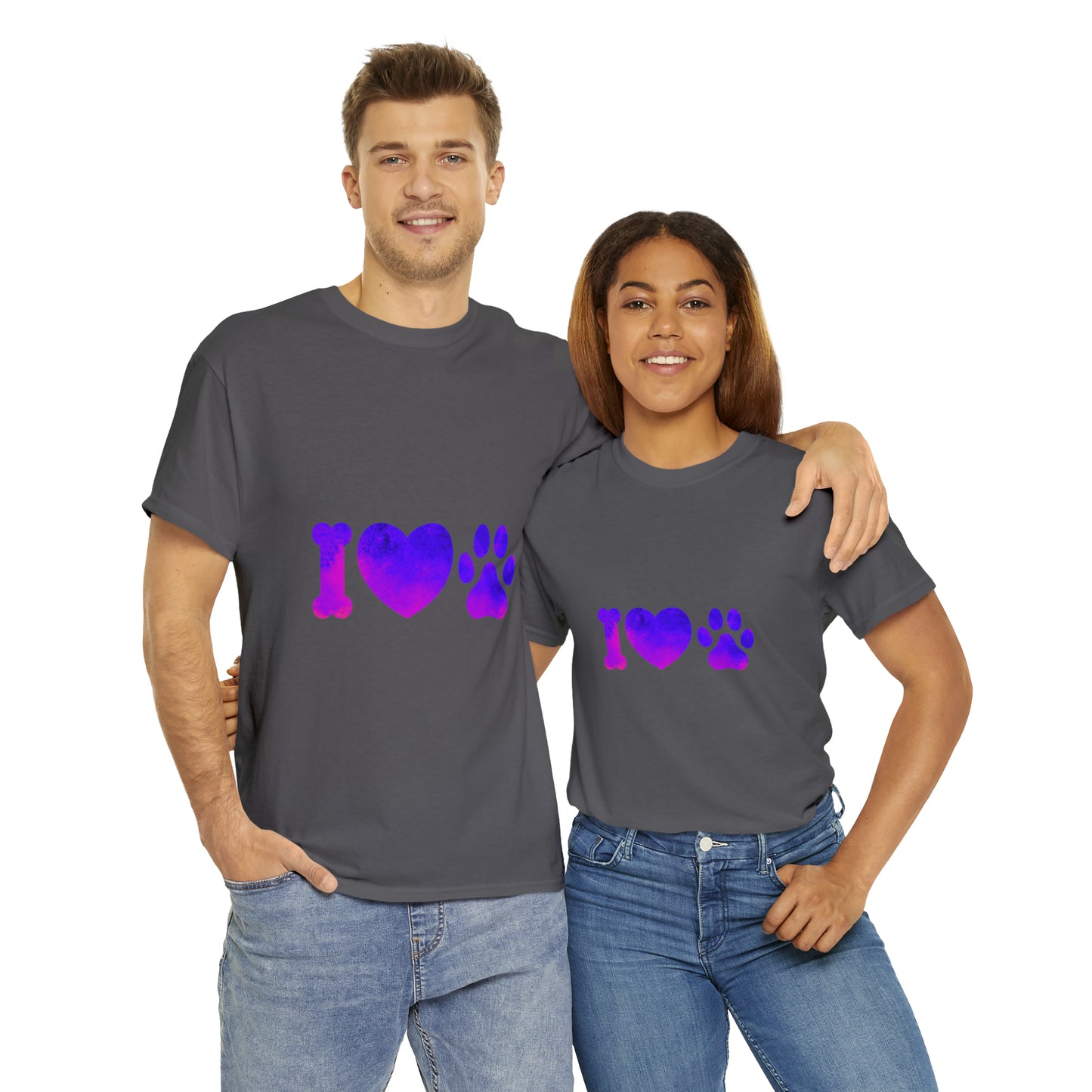 I Love Animals Heavy Cotton Tee