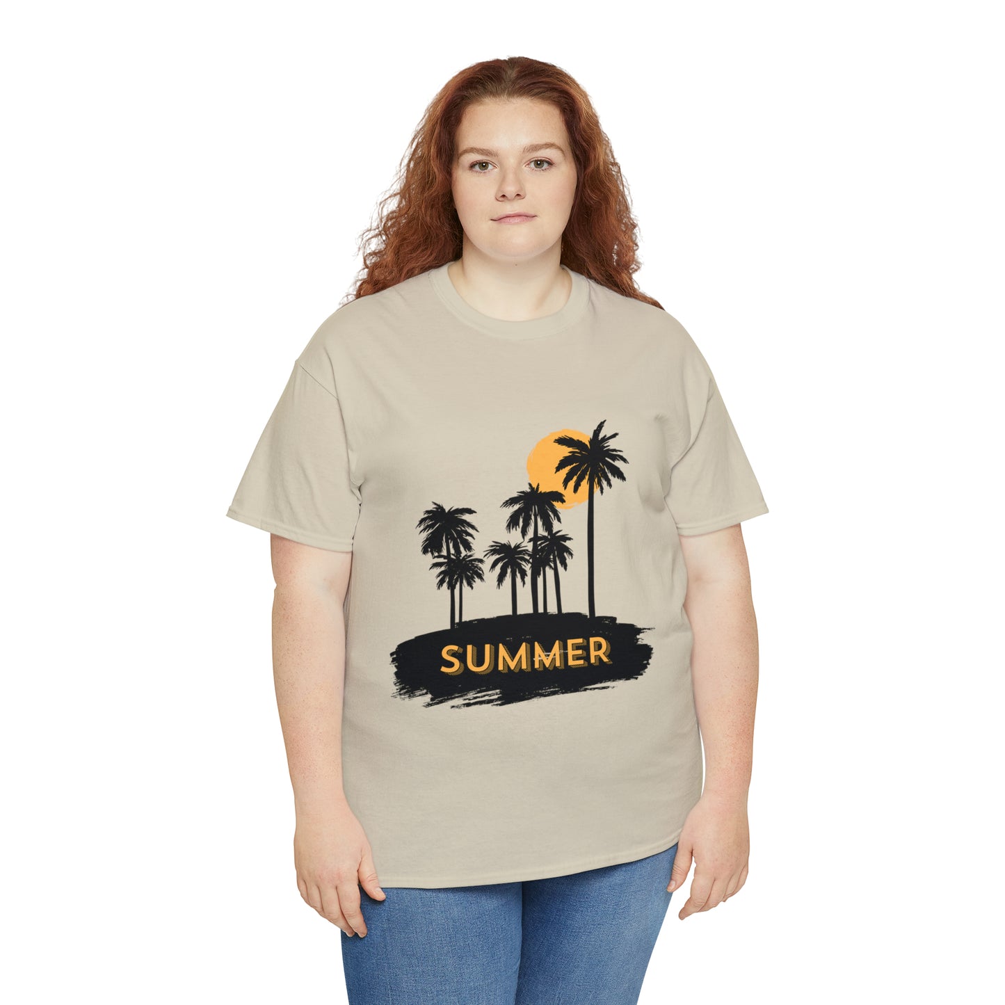 Summer Vibes Heavy Cotton Tee