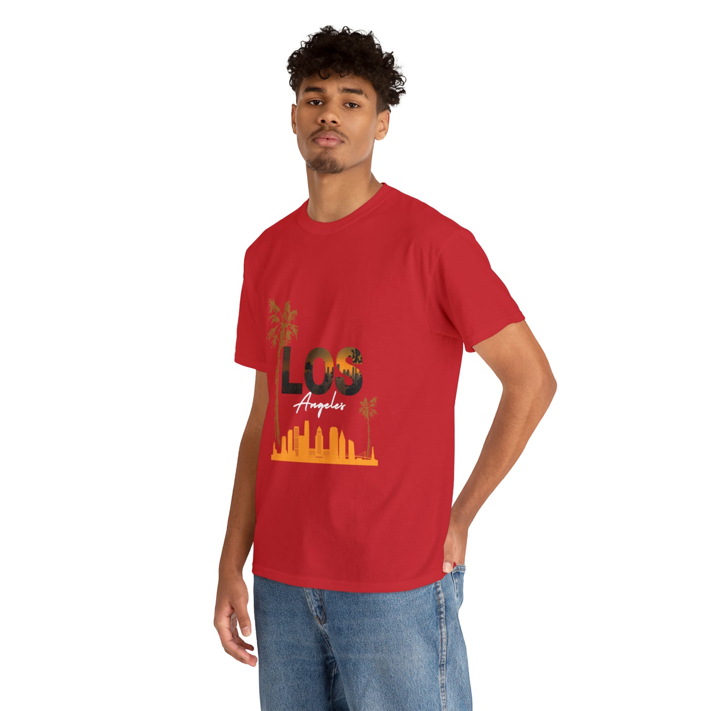 Los Angeles City Heavy Cotton Tee