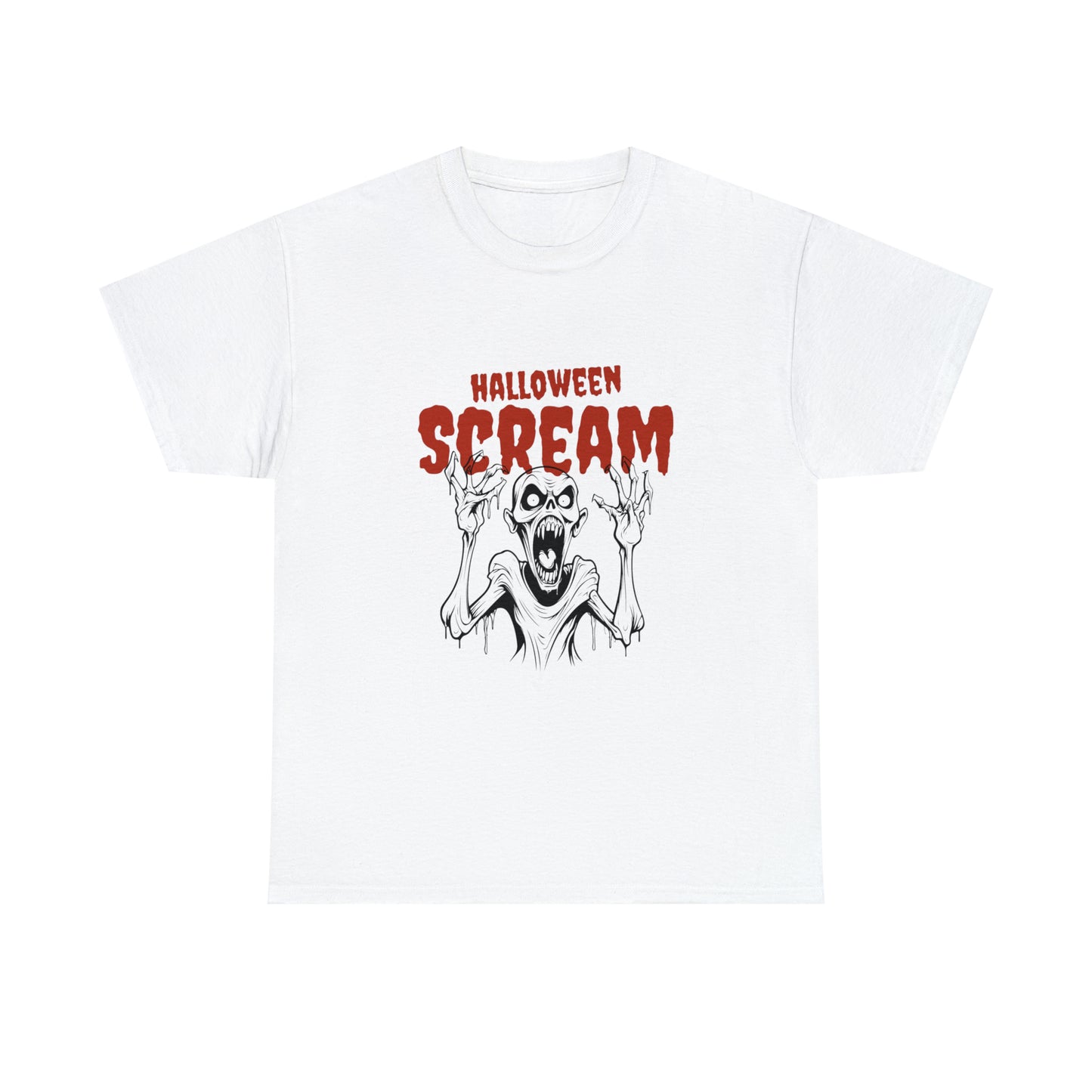 Halloween Scream Heavy Cotton Tee