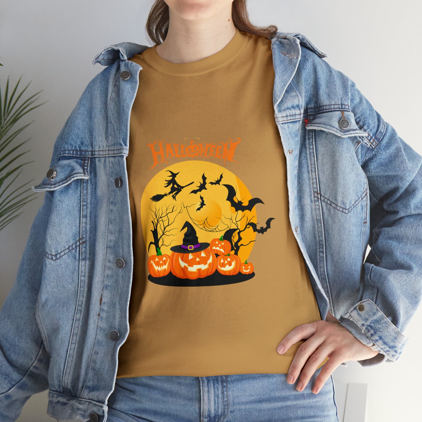 Halloween Pumpkin's Heavy Cotton Tee