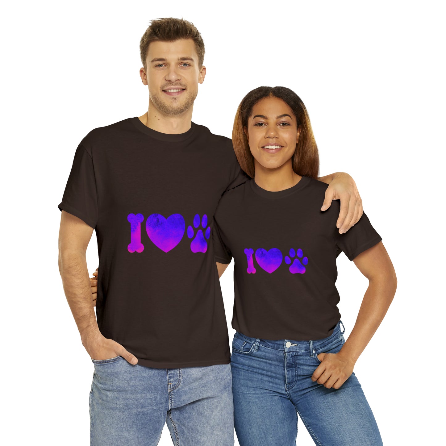 I Love Animals Heavy Cotton Tee