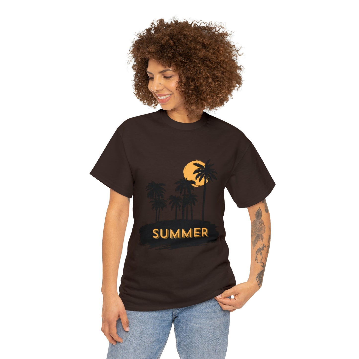 Summer Vibes Heavy Cotton Tee