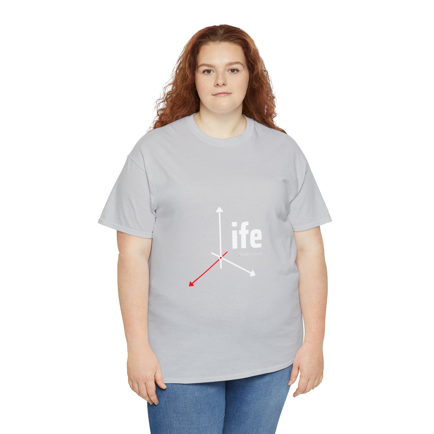 Life is Short Heavy Cotton Tee