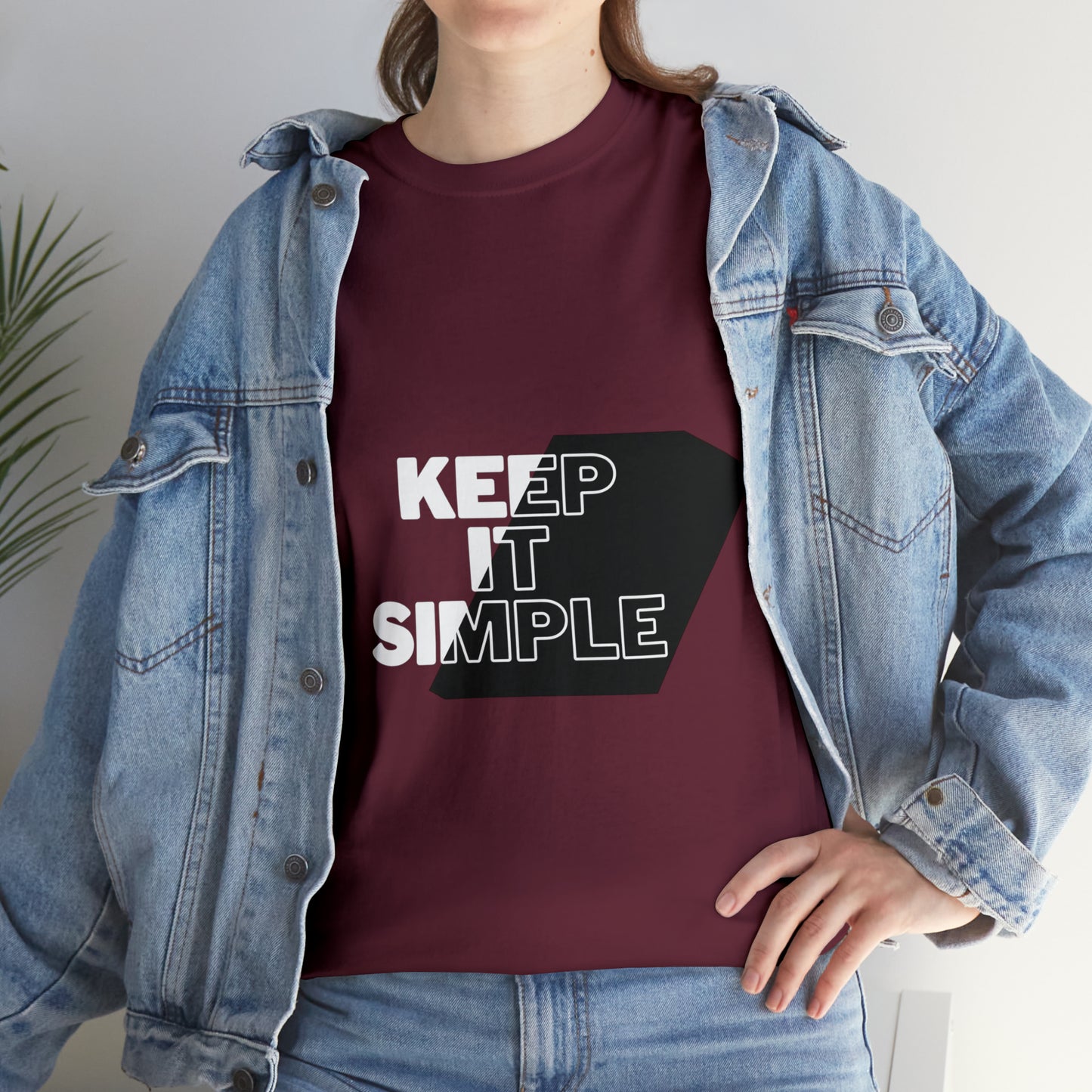 Keep It Simple Heavy Cotton Tee