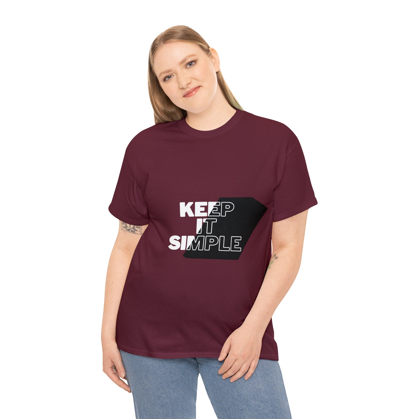 Keep It Simple Heavy Cotton Tee