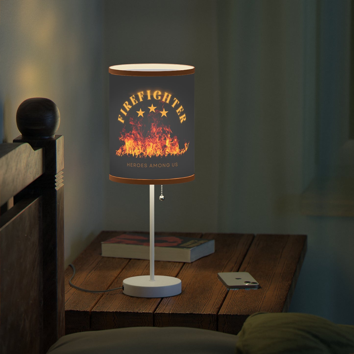 FireFighter Lamp on a Stand, US|CA plug