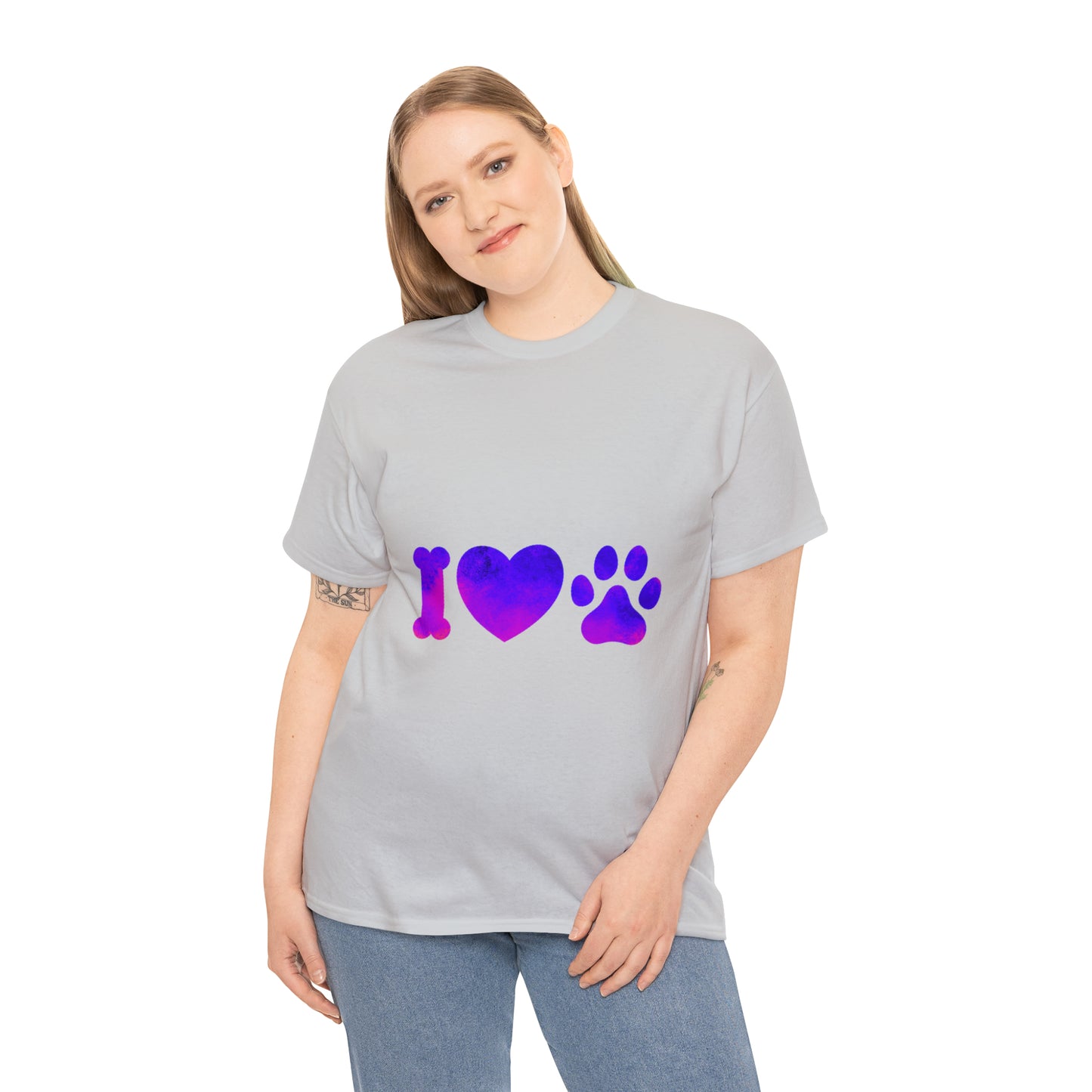 I Love Animals Heavy Cotton Tee