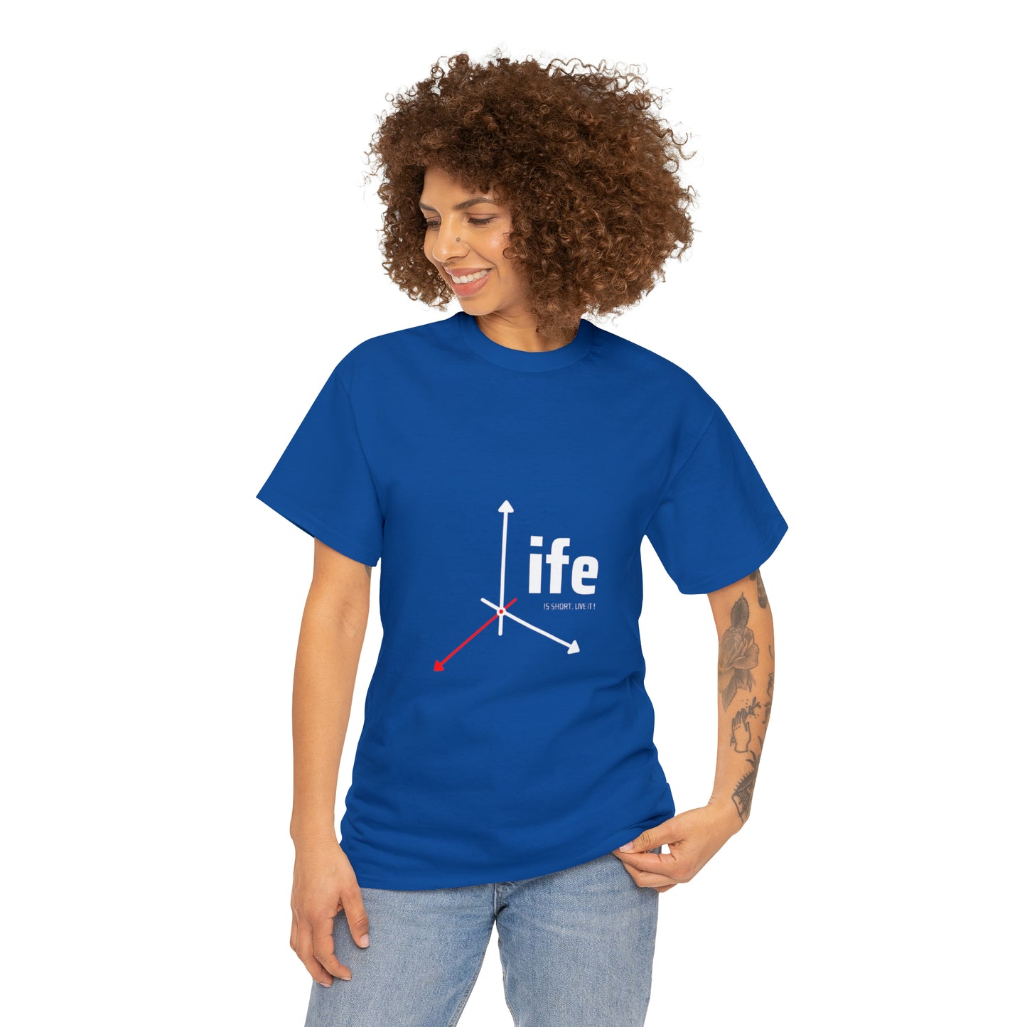 Life is Short Heavy Cotton Tee