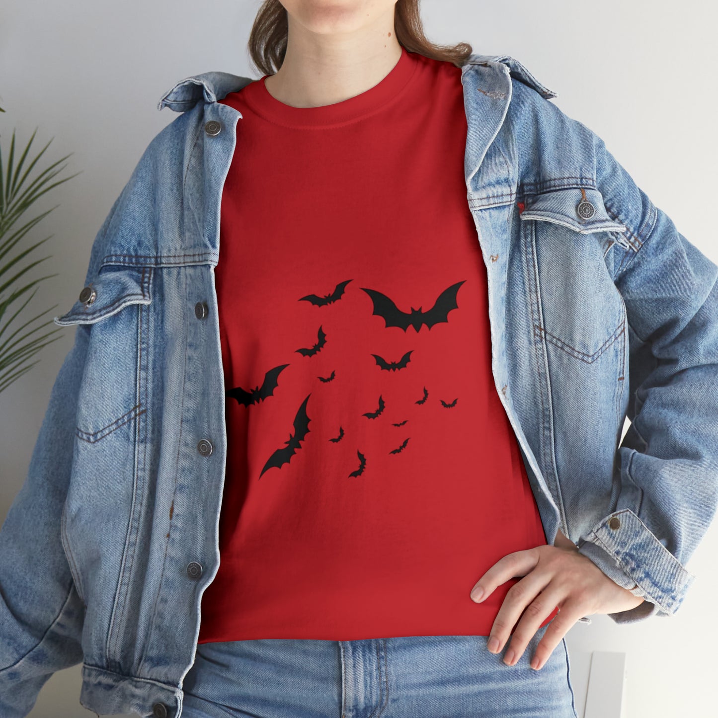 Halloween Bats Heavy Cotton Tee