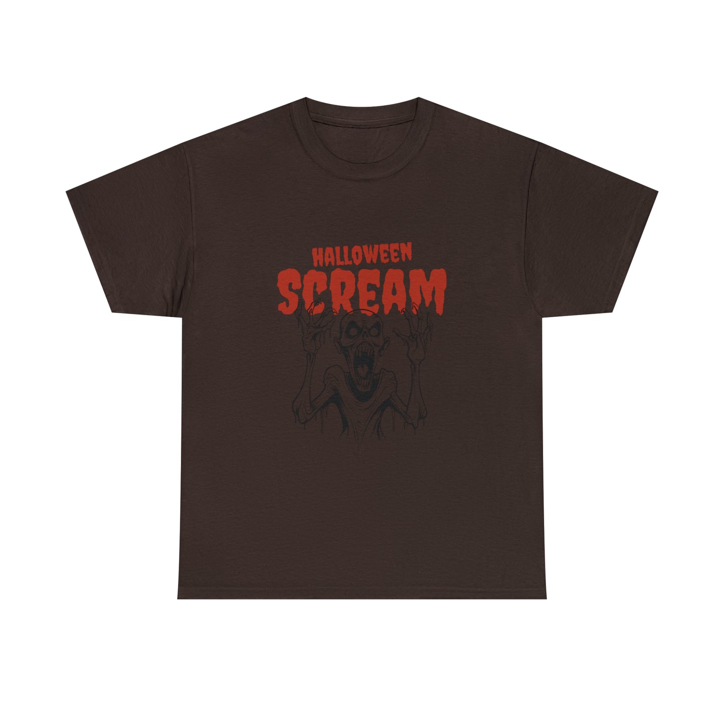 Halloween Scream Heavy Cotton Tee