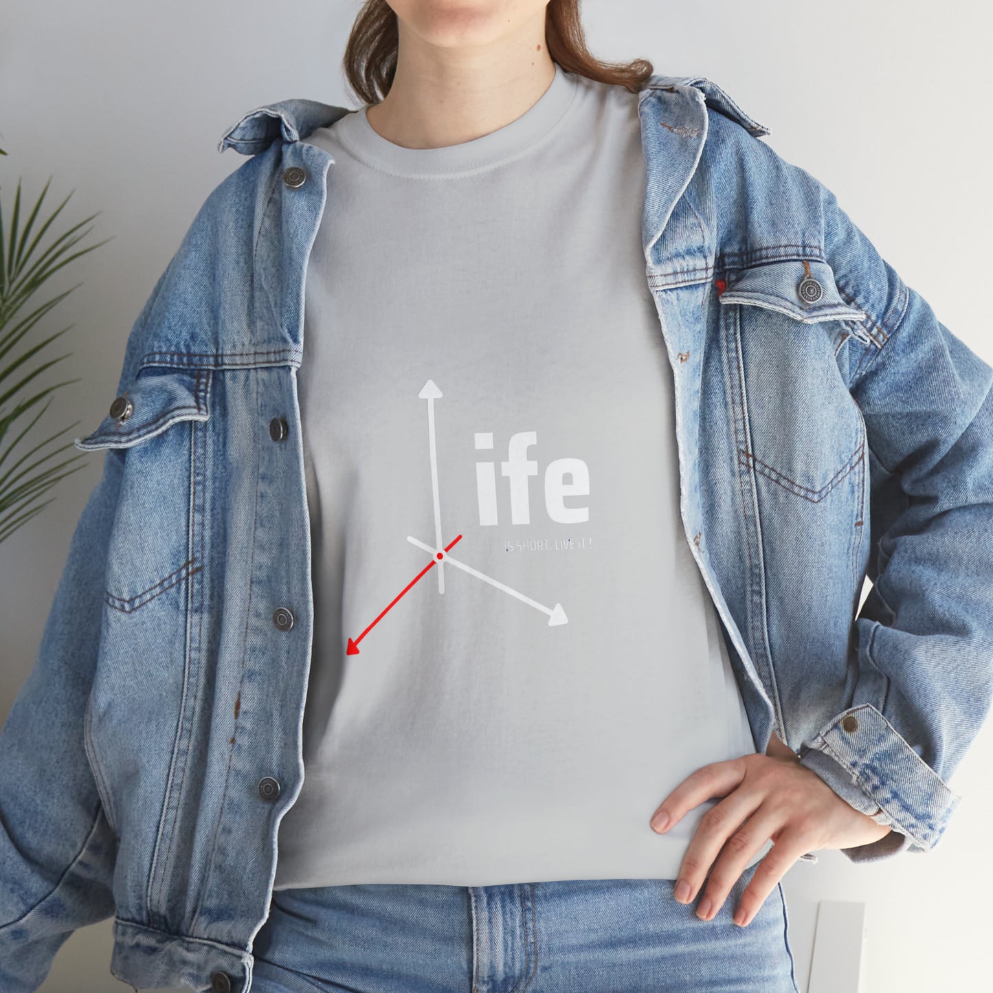 Life is Short Heavy Cotton Tee