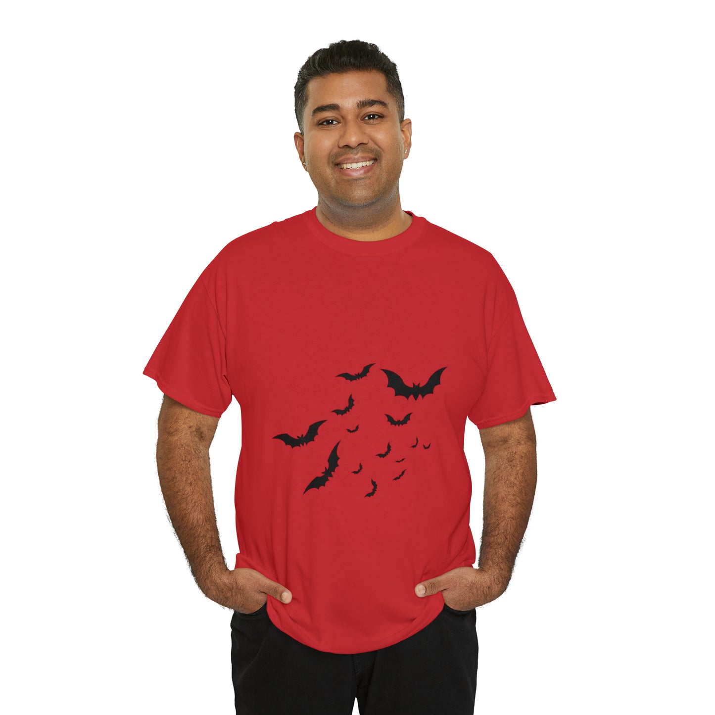 Halloween Bats Heavy Cotton Tee