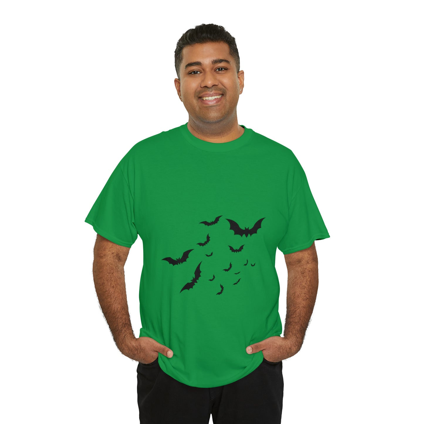 Halloween Bats Heavy Cotton Tee