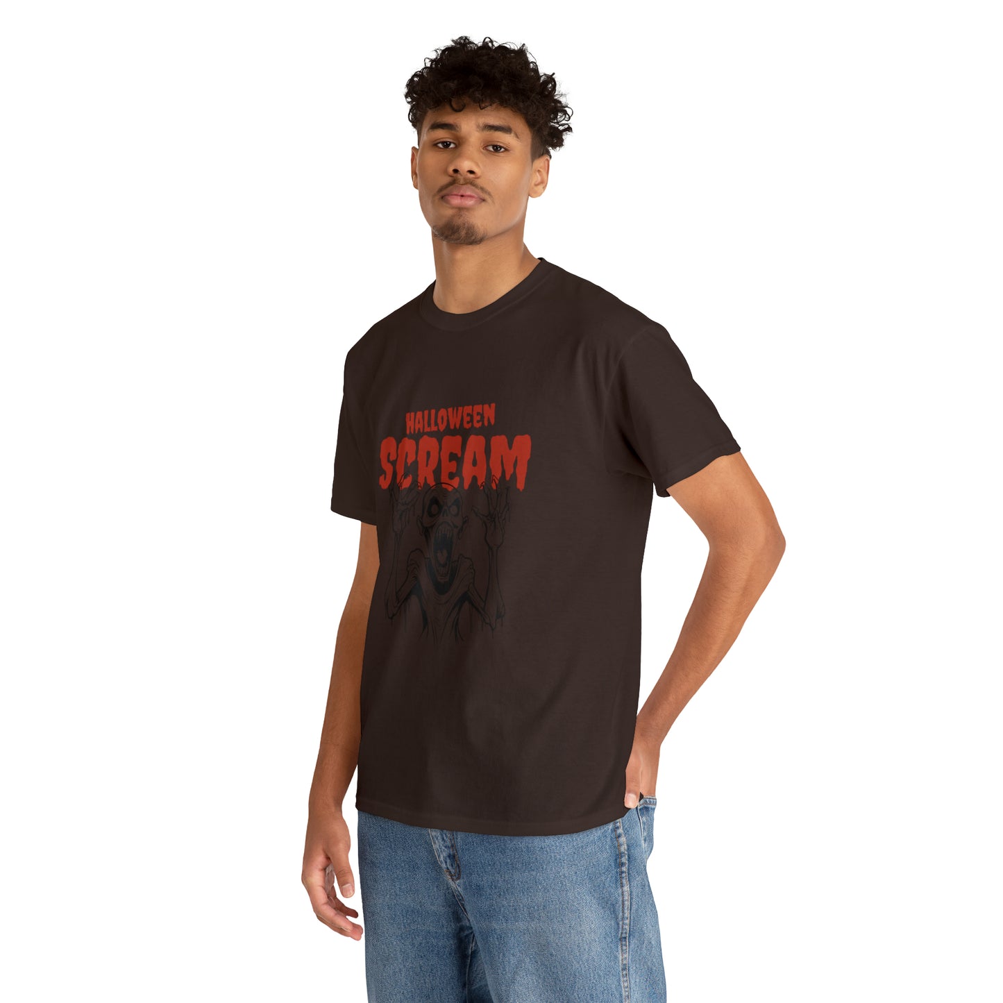 Halloween Scream Heavy Cotton Tee