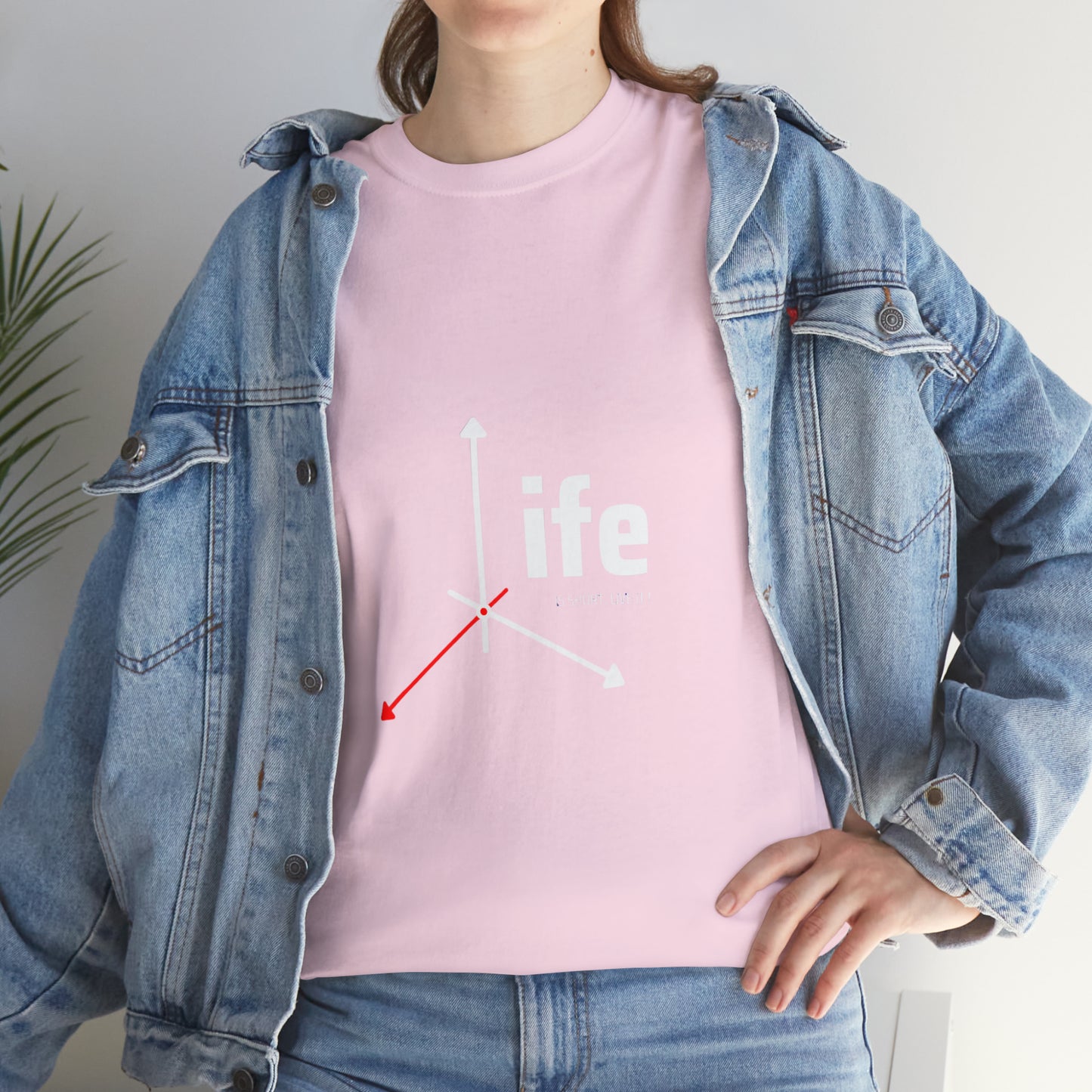 Life is Short Heavy Cotton Tee