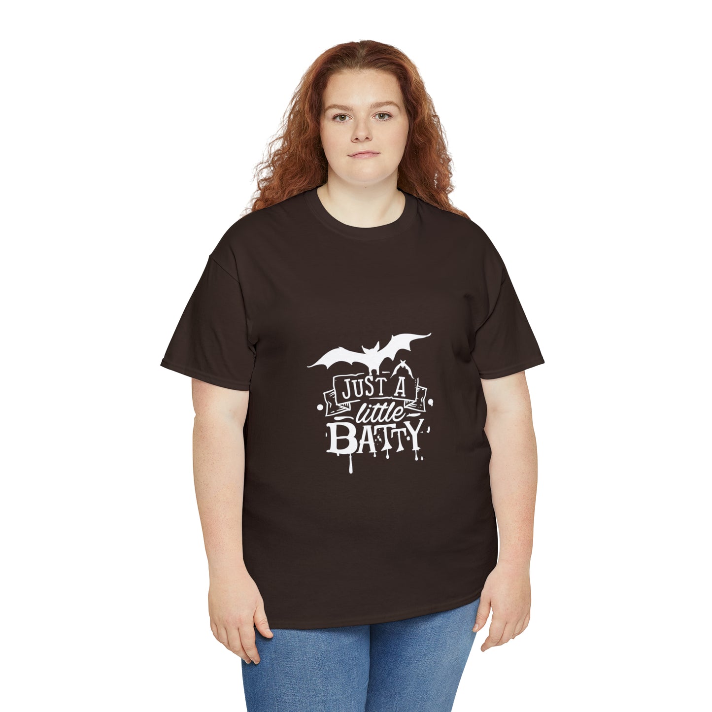 Just a Little Batty Heavy Cotton Tee