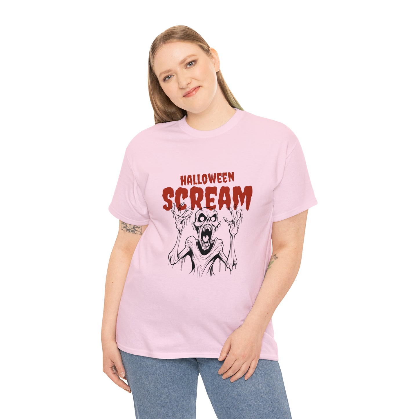 Halloween Scream Heavy Cotton Tee