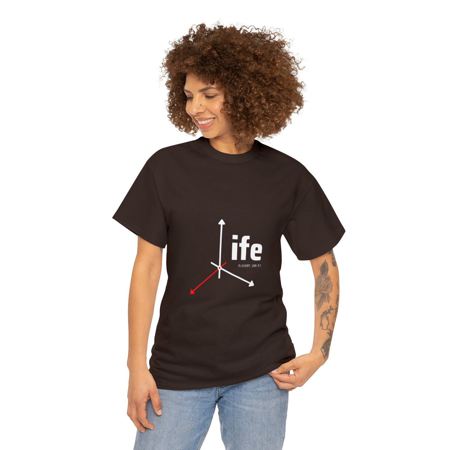 Life is Short Heavy Cotton Tee