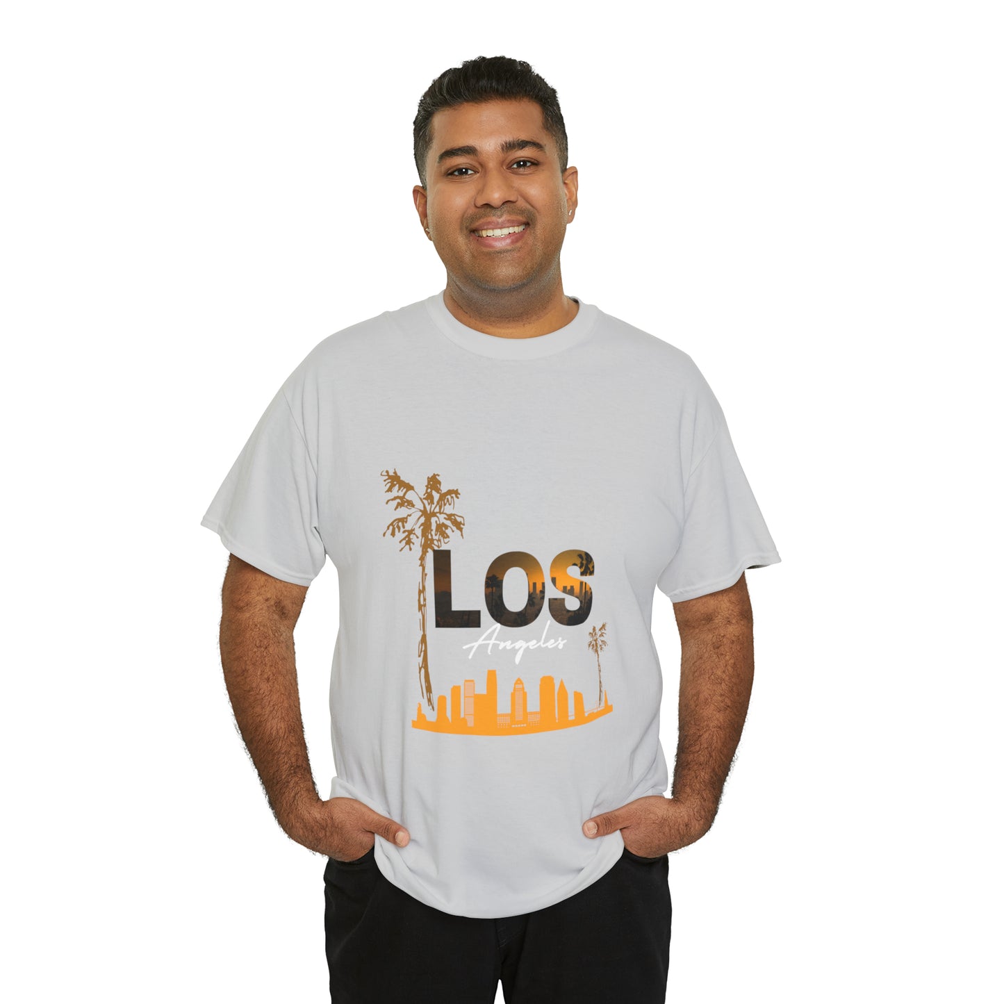 Los Angeles City Heavy Cotton Tee