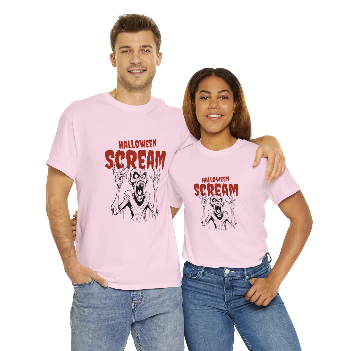 Halloween Scream Heavy Cotton Tee