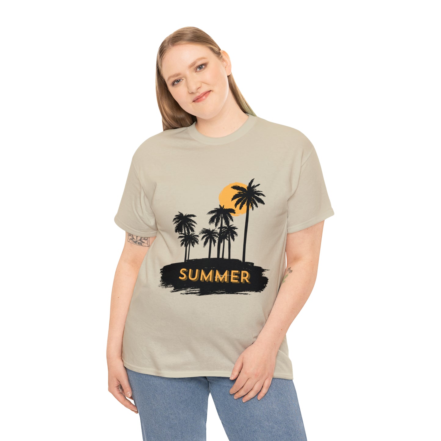 Summer Vibes Heavy Cotton Tee