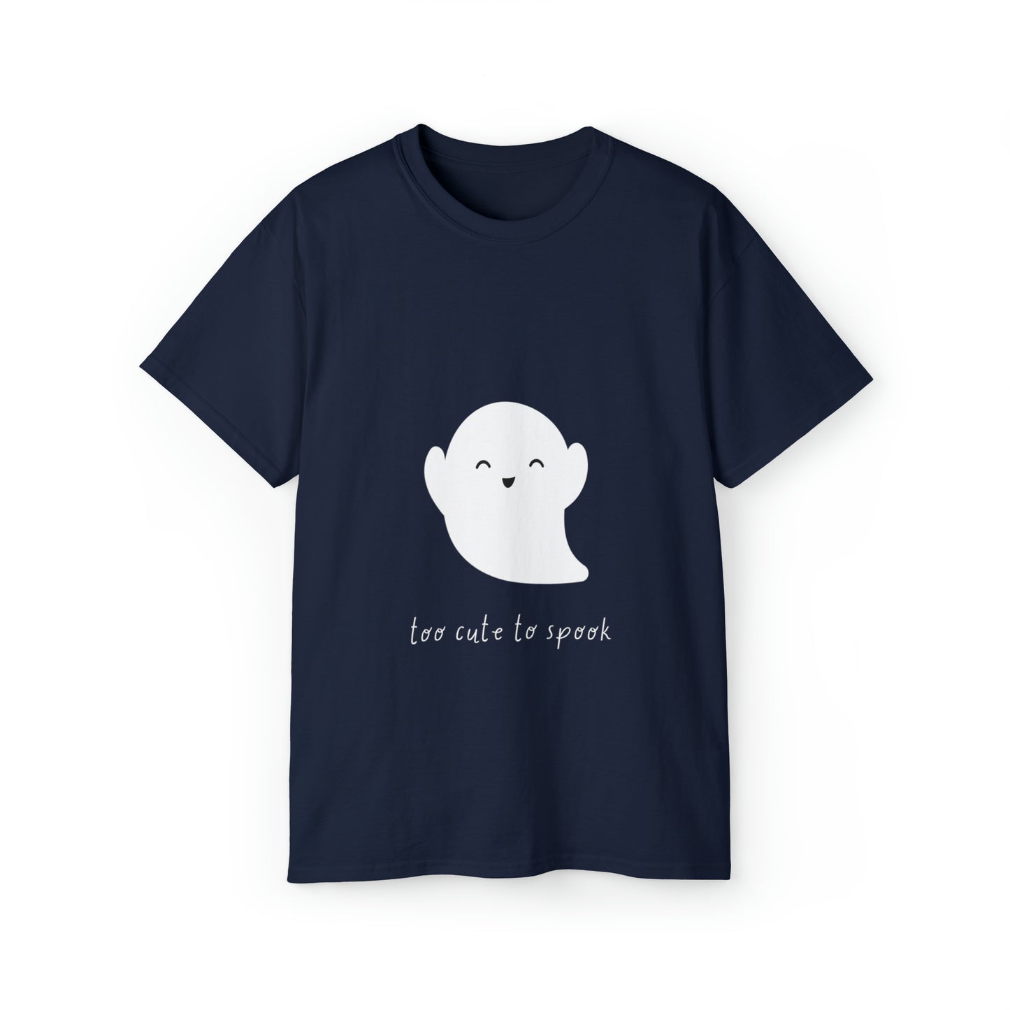 Halloween Too Cute Ghost Ultra Cotton Tee